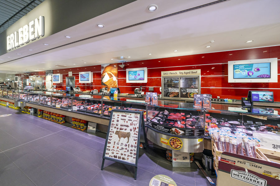 Frischetheke Fleisch